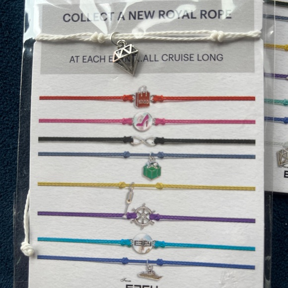 Elegant Multi-Color Rope Bracelets Set - Picture 4 of 4